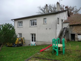 Nouvelle facade extrieure en bois