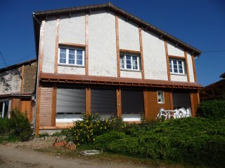 Nouvelle facade extrieure en bois